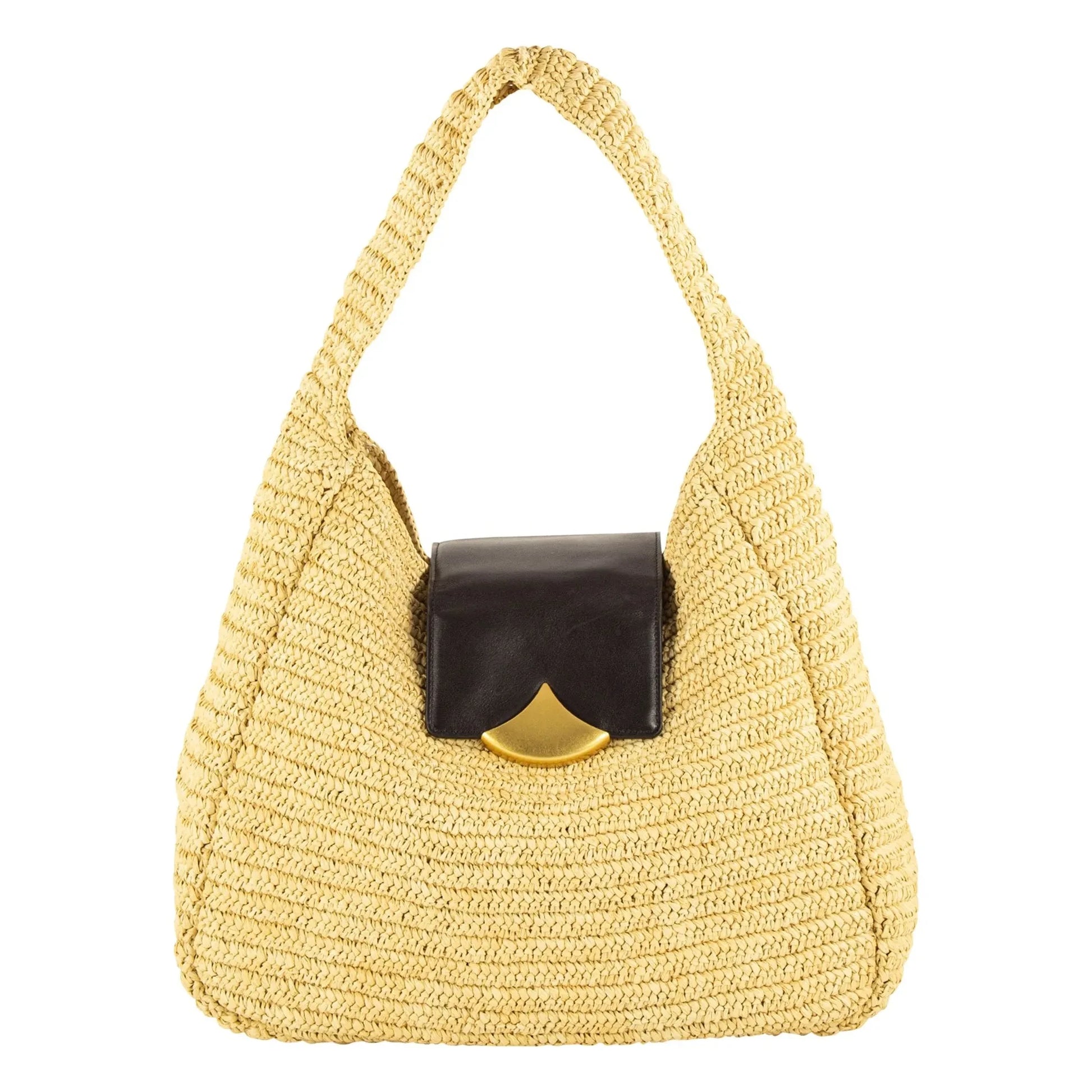 Sessùn - Grande Maeluz Raphia bag | Sand