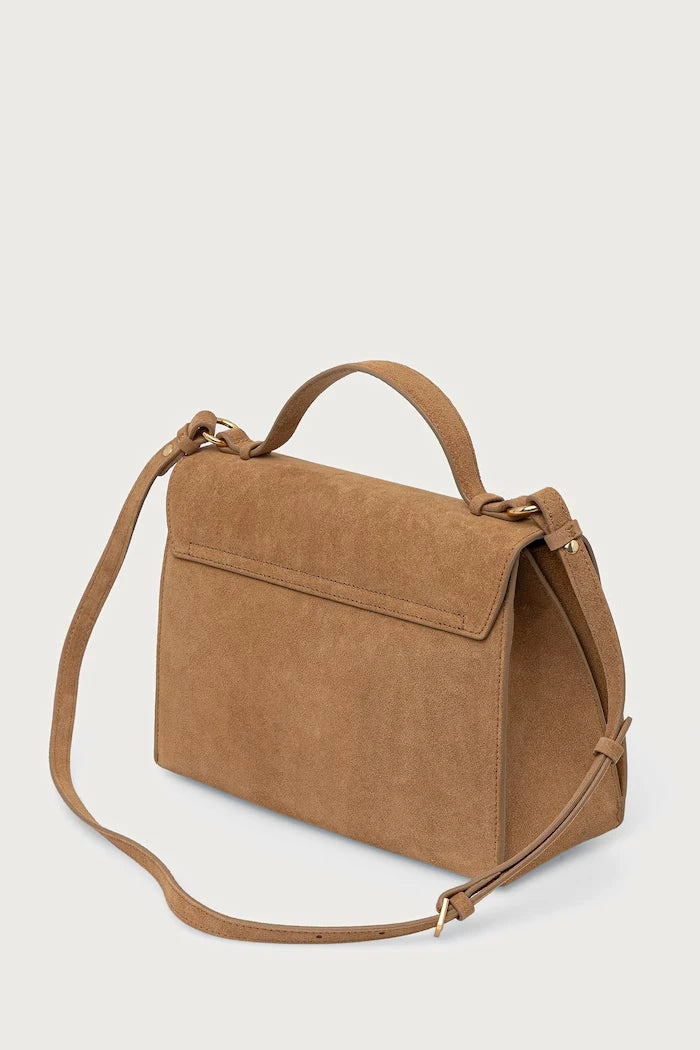 Patrizia Pepe süet kadın crossbody çanta