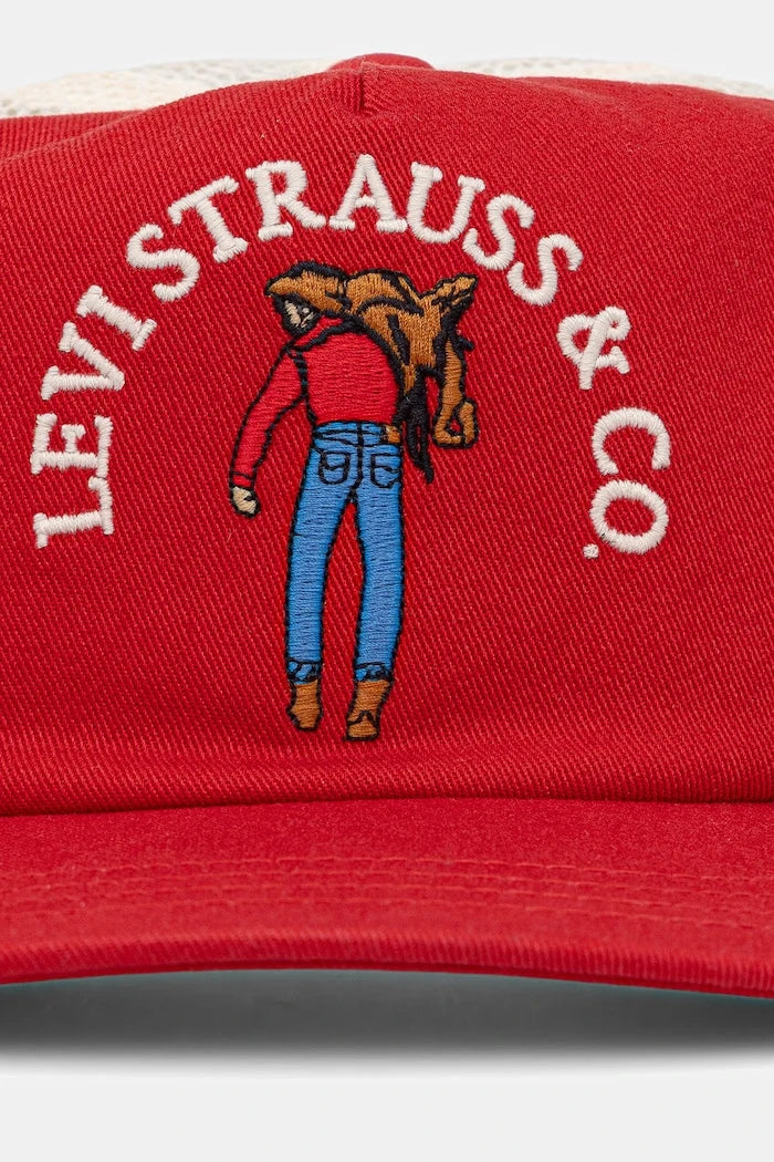Levi's ayarlanabilir genişlikli şapka kapaklı SADDLEMAN