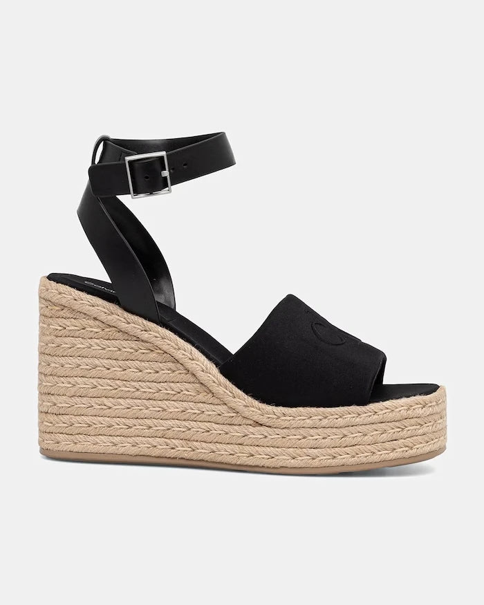 Calvin Klein Eğik Platformlu Sandalet Ayakkabı WEDGE ESPAD 70 NEOPR MG