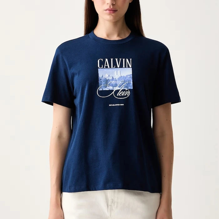 Calvin Klein Jeans pamuklu kadın tişört