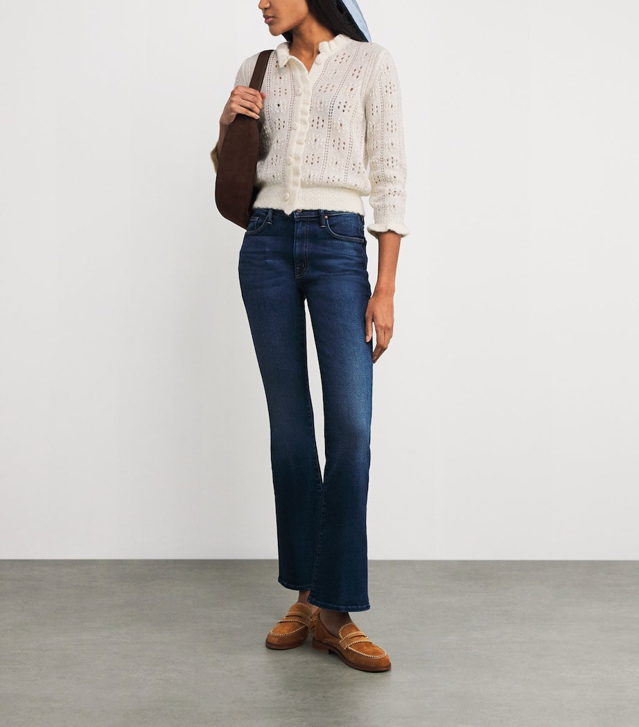 DÔEN Ivory Alpaca-Blend Claudie Cardigan