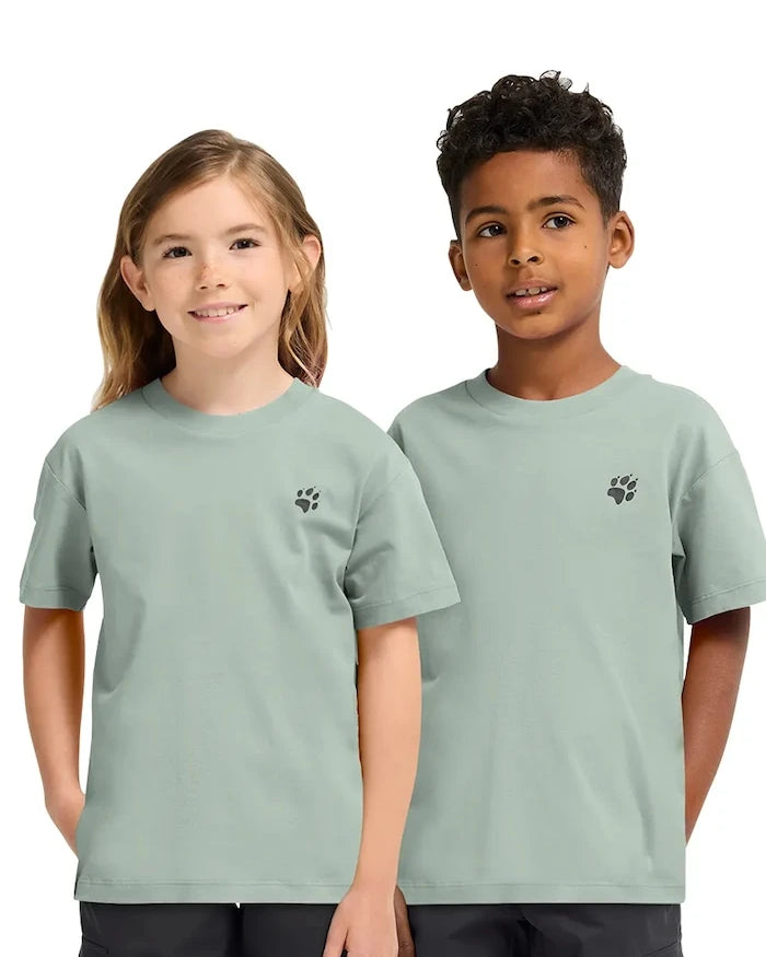 Jack Wolfskin тениска за деца памучна PRINT T K