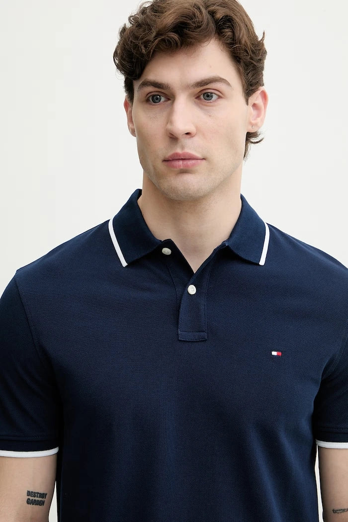 Tommy Hilfiger erkek pamuklu polo tişört