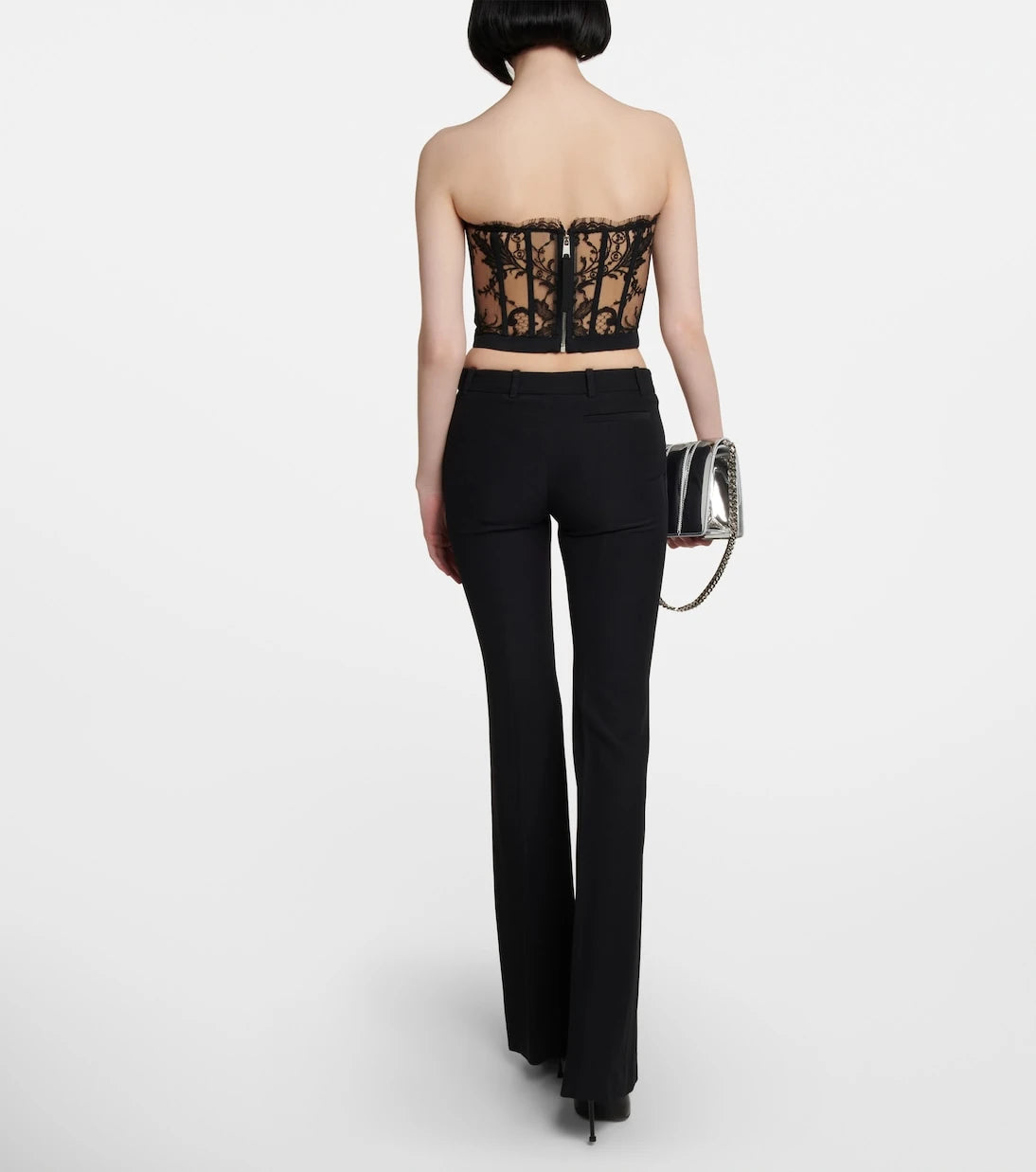 McQueen - Lace bustier