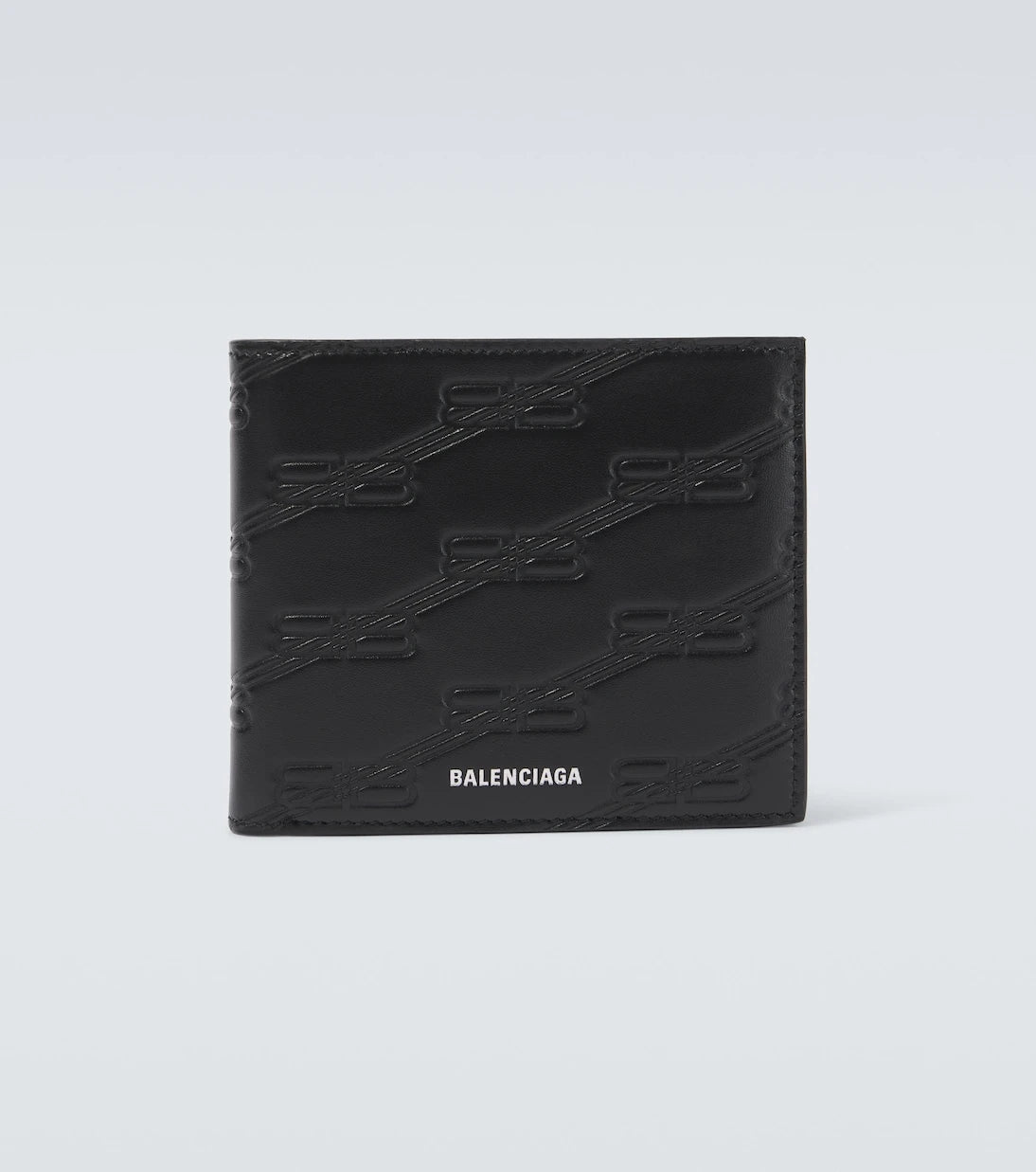 Balenciaga - BB debossed bifold wallet