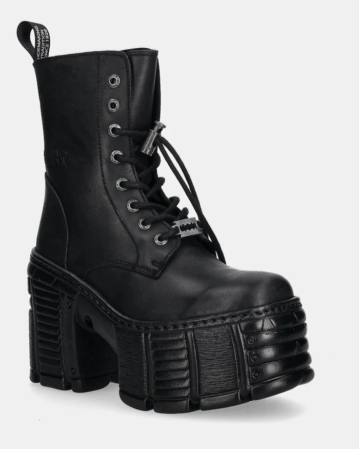 New Rock CRUST NEGRO, TOWER MAX Deri Bot
