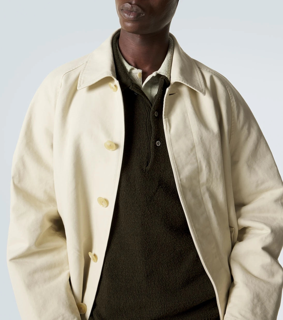 Auralee - Cotton twill coat