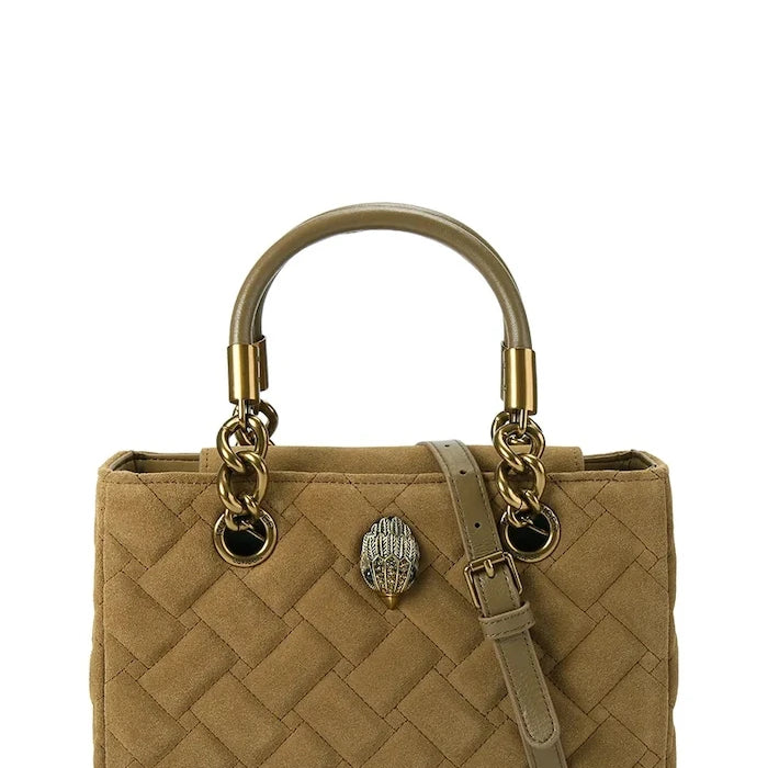 Kurt Geiger London kadın crossbody süet çanta KENSINGTON