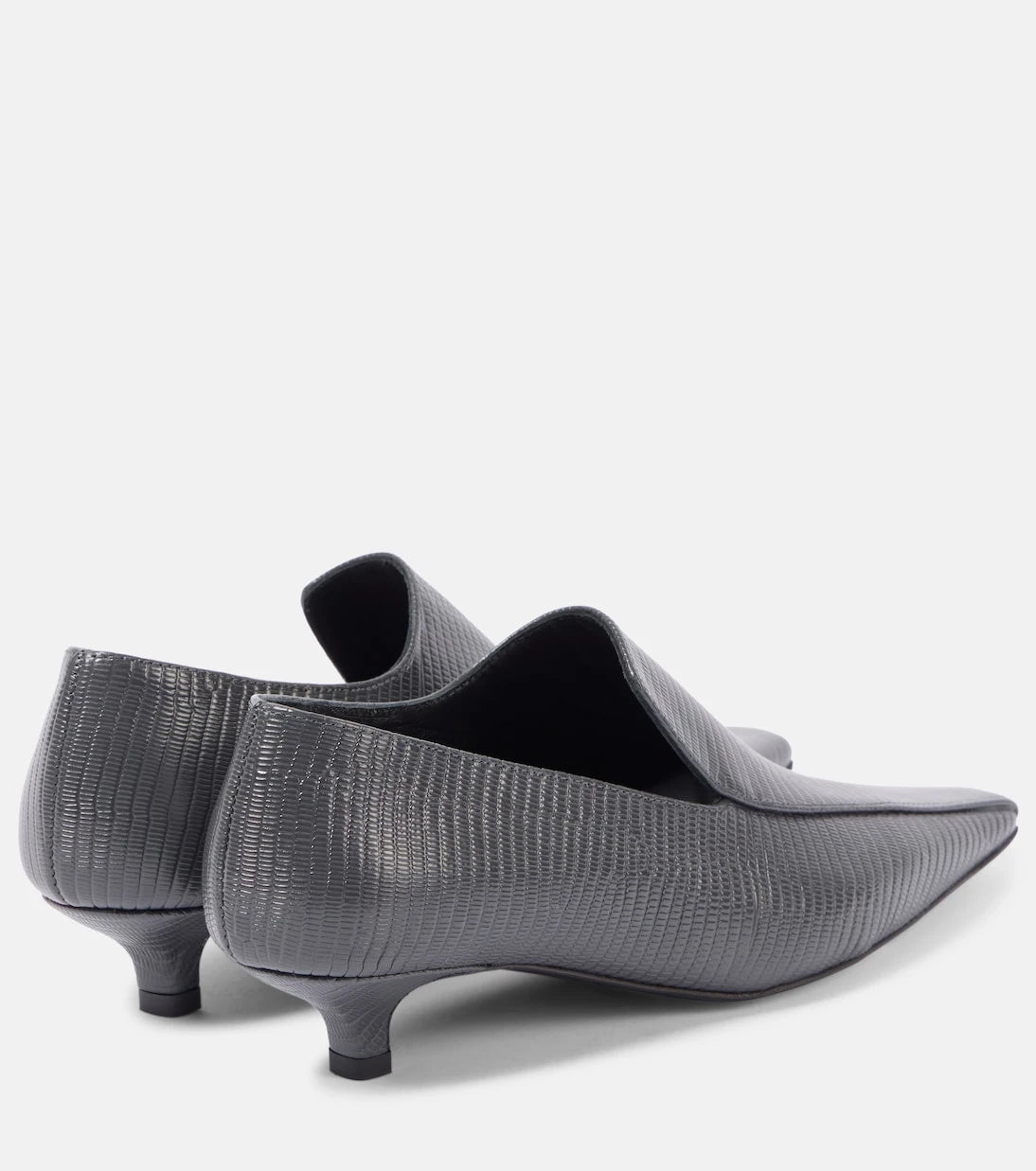 Toteme - Embossed leather pumps