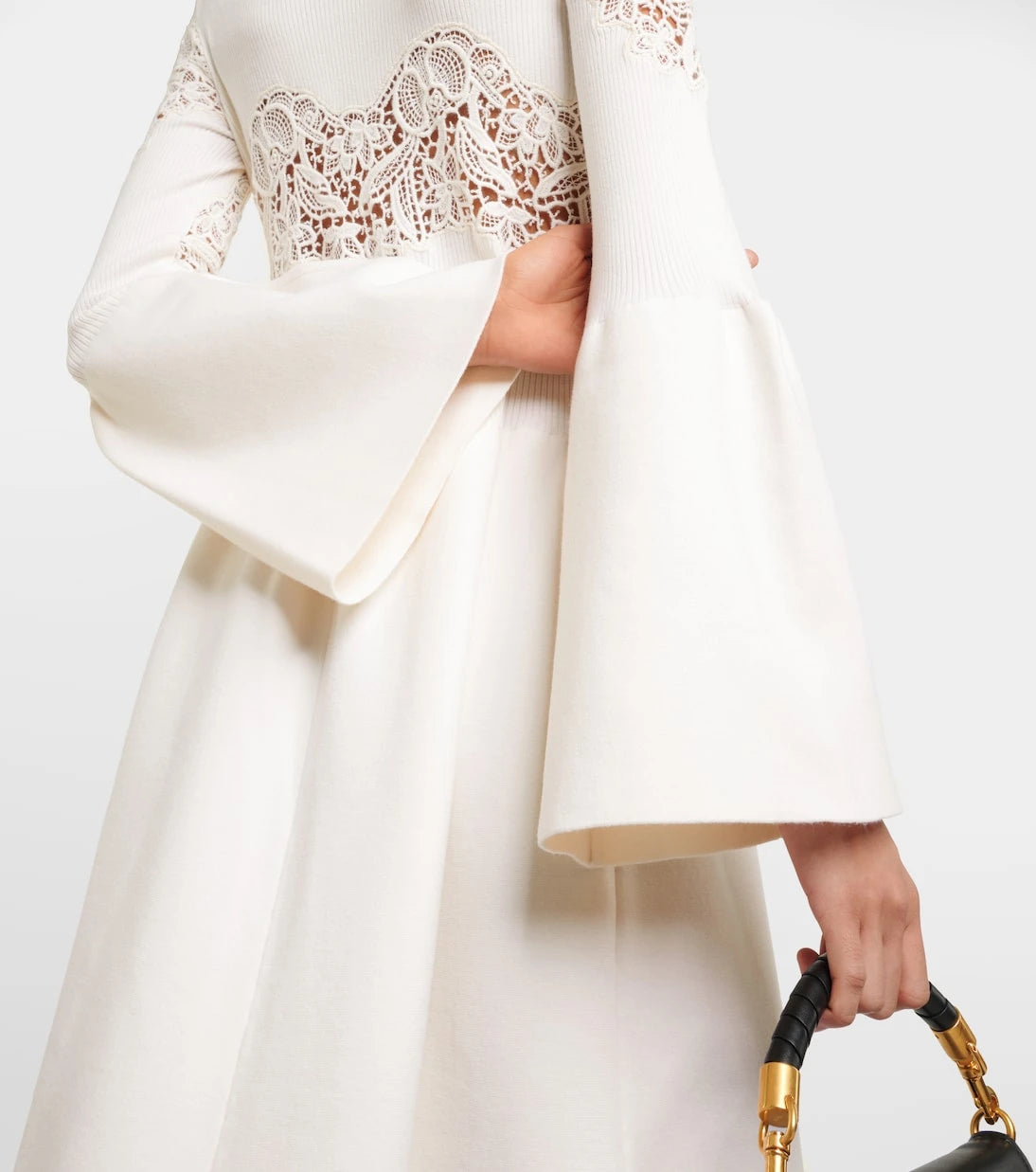 Chloé - Wool-blend maxi dress