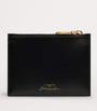 Schiaparelli Black Leather Jewellery Coin Purse
