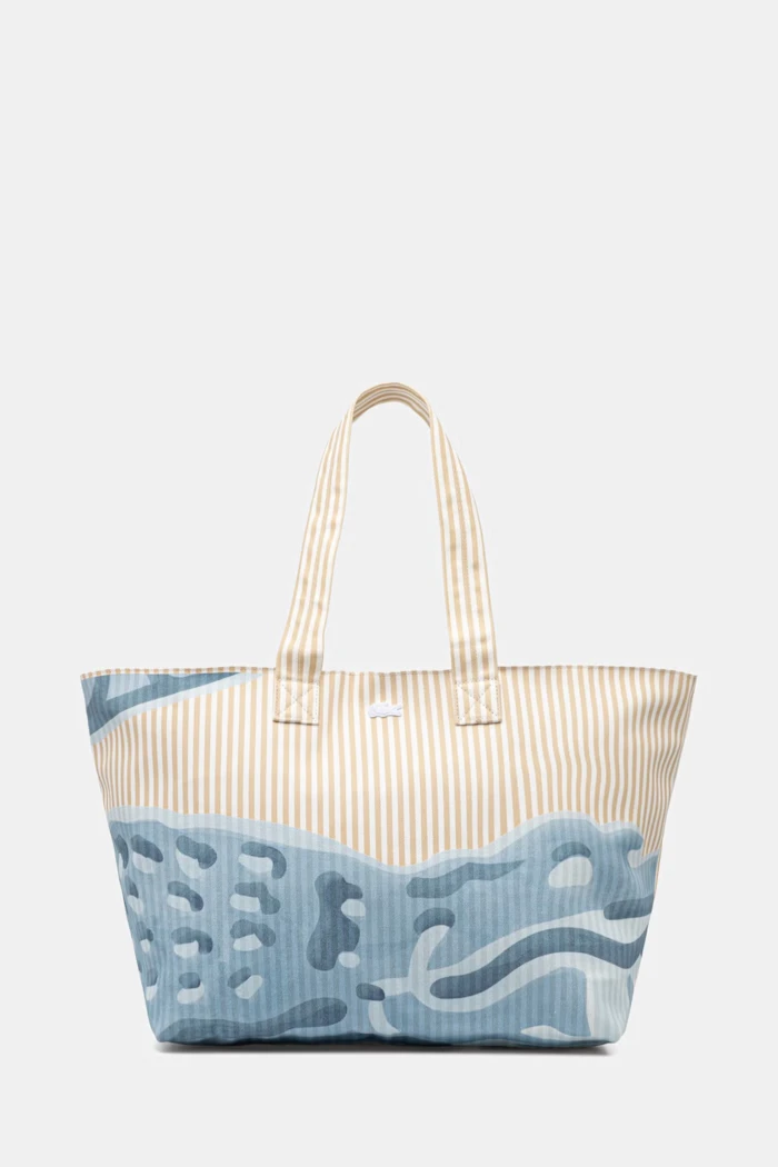 Lacoste чанта tote дамска от памук