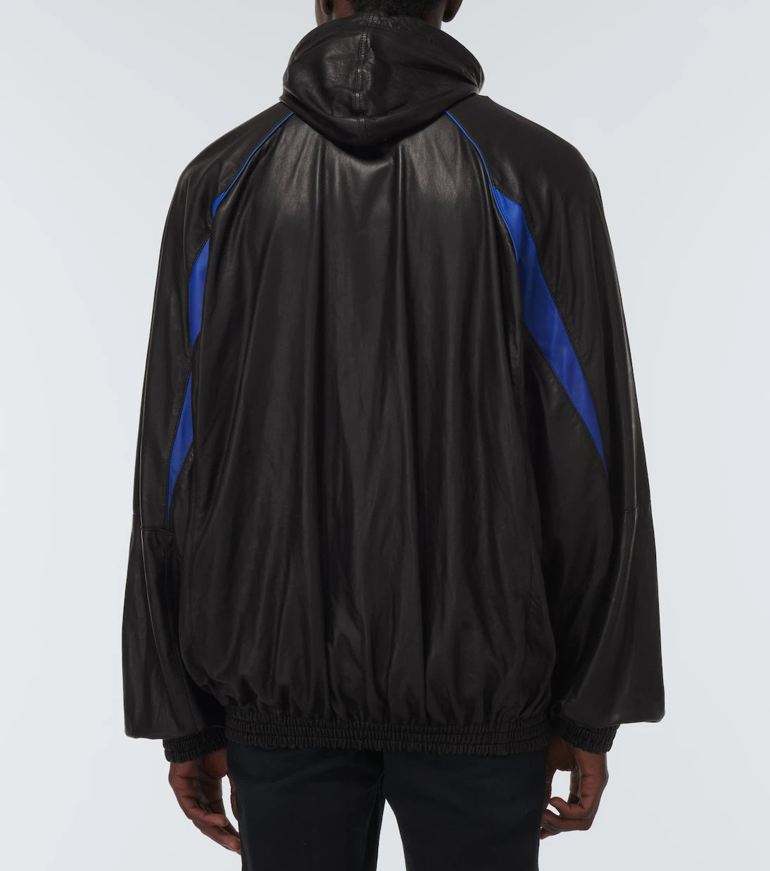 Balenciaga - Leather hoodie