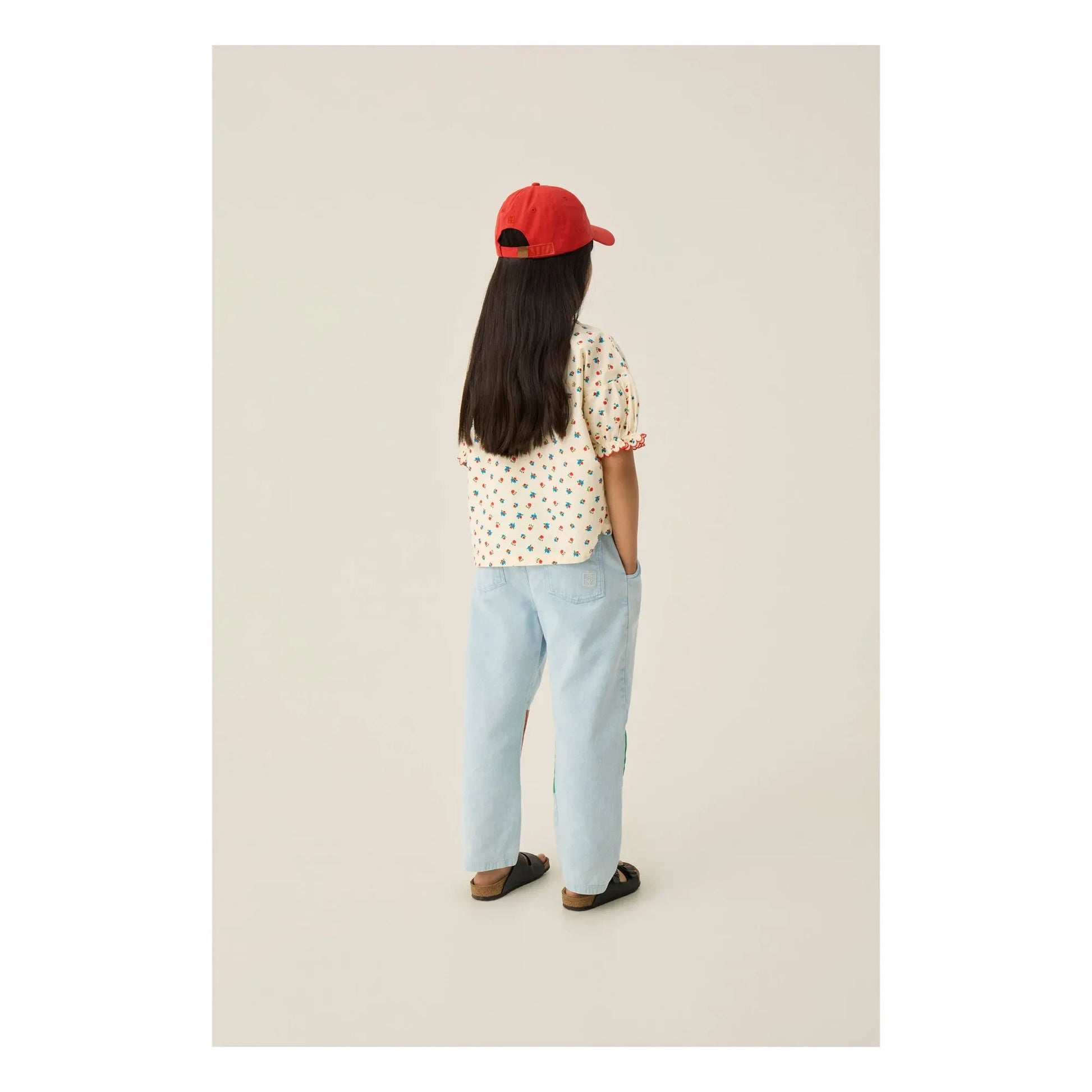 The Campamento - Blouse Fleurie | Ecru