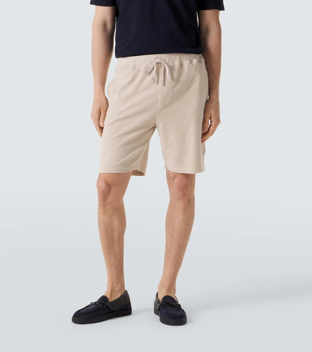 Fedeli - Cotton terry shorts