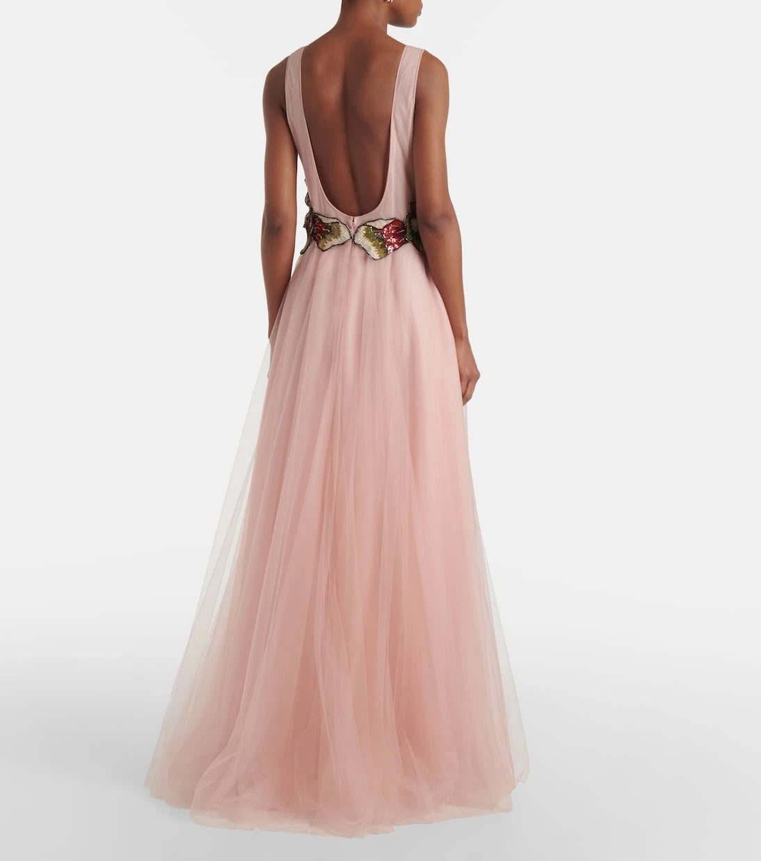 Costarellos - Arion sequined tulle gown
