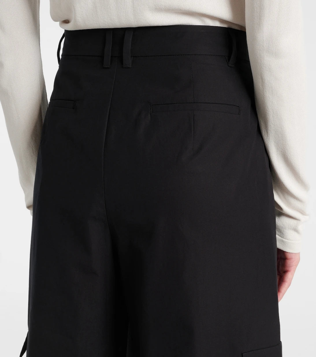 'S Max Mara - Gloria high-rise cotton cargo pants