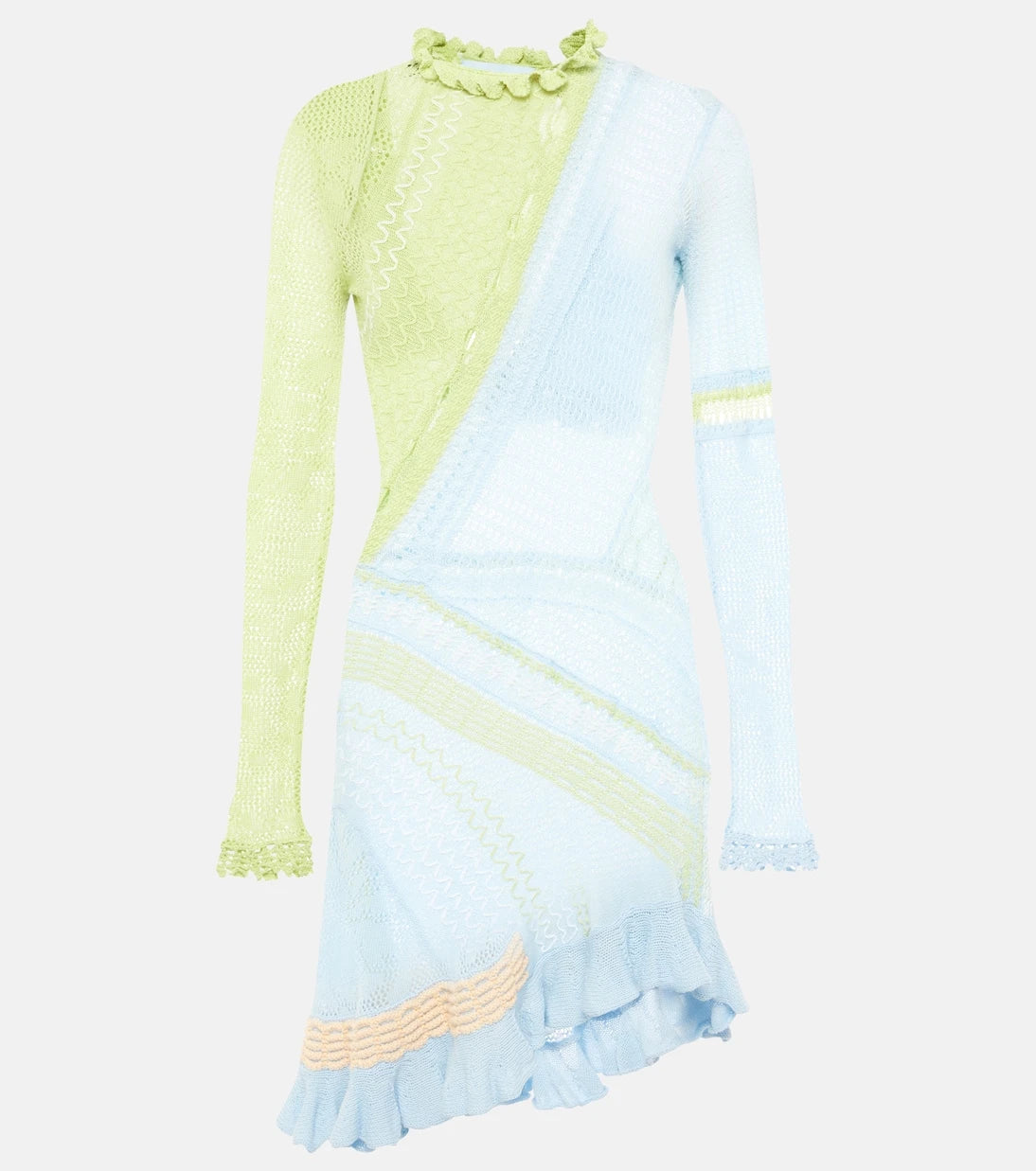 Roberta Einer - Ali open-knit cotton minidress