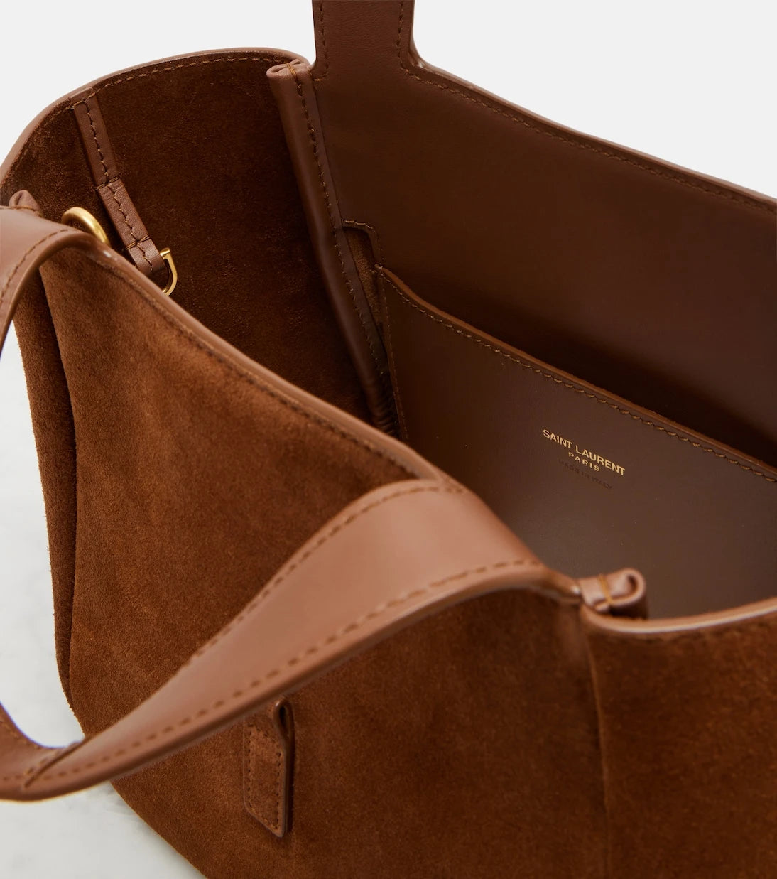 Saint Laurent - Le 5 à 7 suede shoulder bag