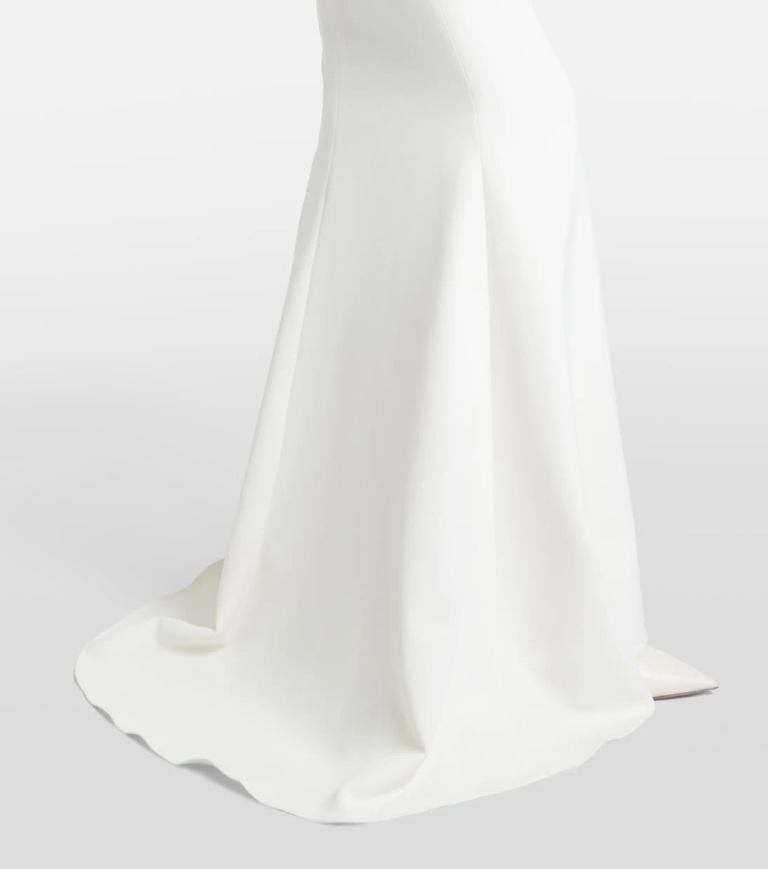 Safiyaa - Millie draped crêpe gown