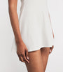 Skims White Drop Needle Mini Dress