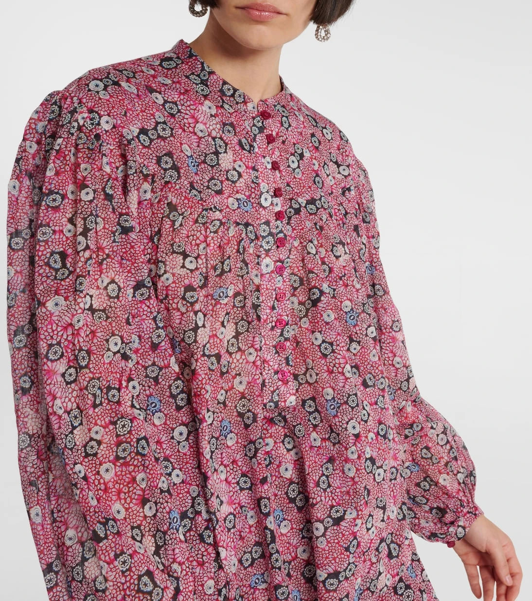 Marant Etoile - Salika printed cotton voile blouse
