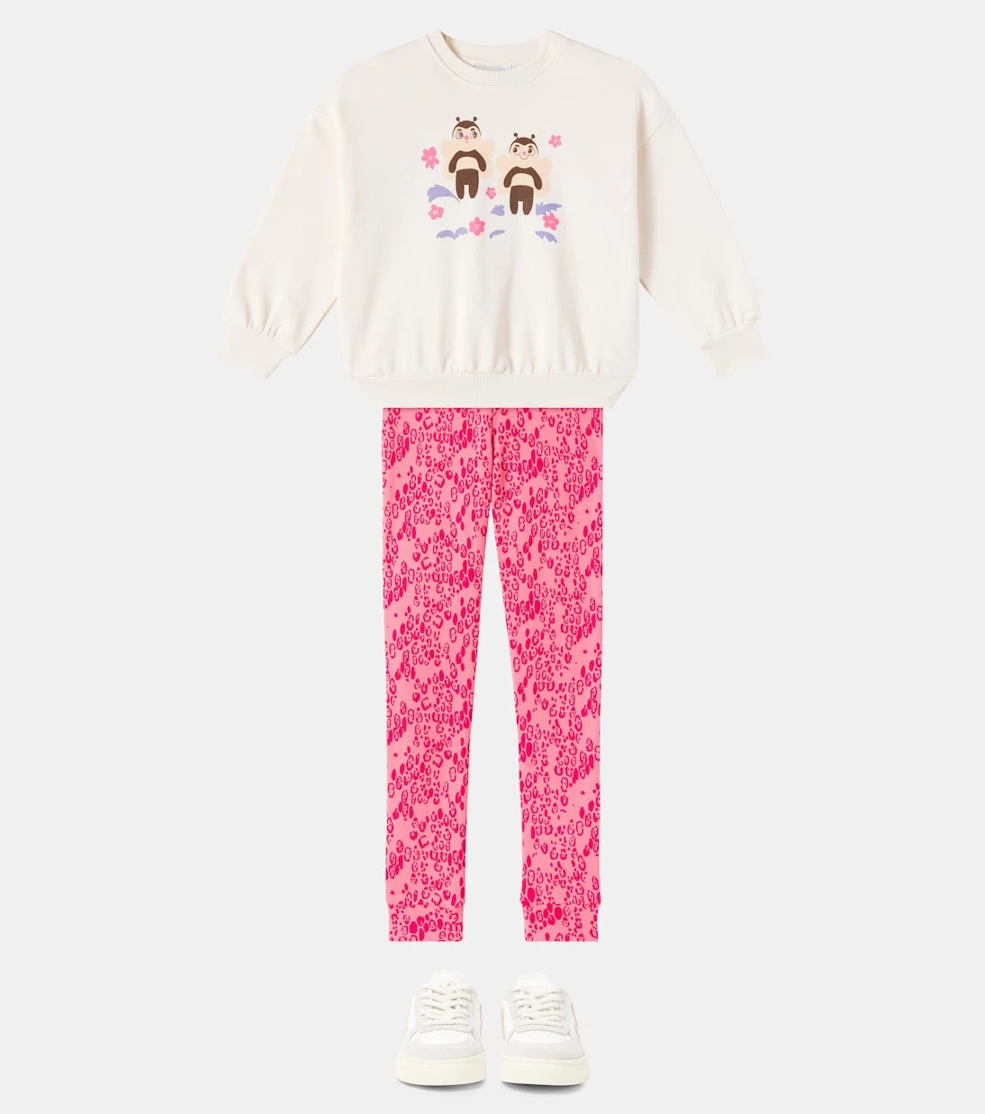 Mini Rodini - Baskılı pamuk jarse sweatshirt