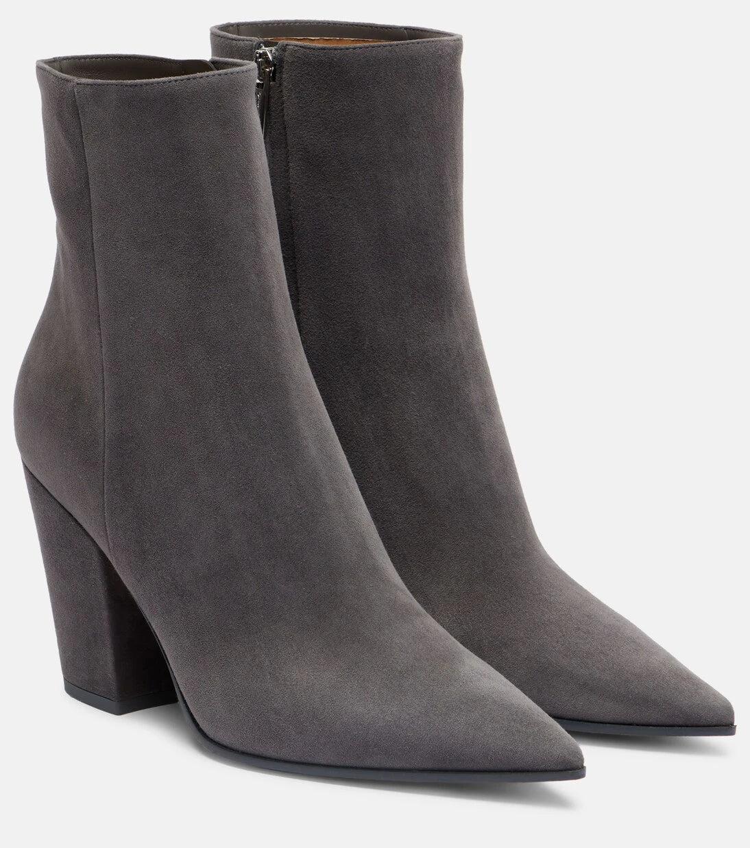 Gianvito Rossi - Keinna 85 suede ankle boots