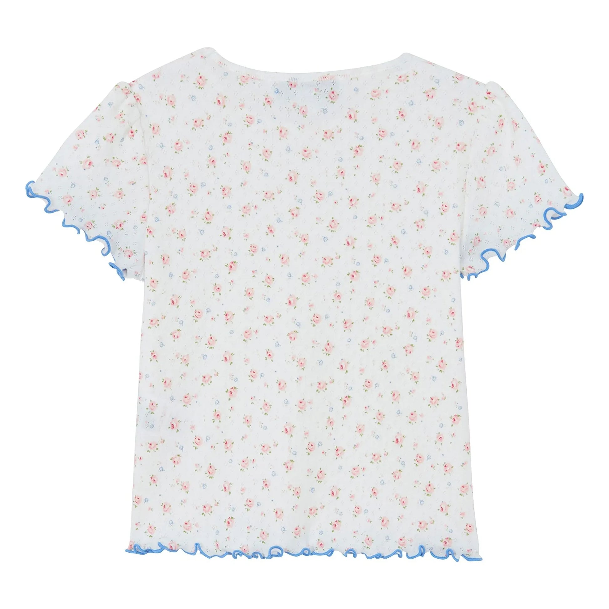 Tartine et Chocolat - Short Flowery Pyjamas | Ecru