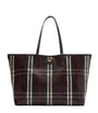 Burberry Brown Medium Canvas Highlands Tote Bag
