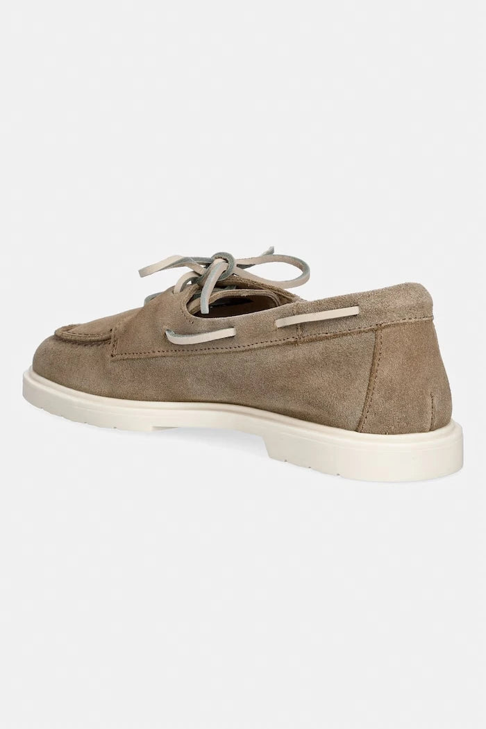 Tommy Hilfiger Kadın Süet Mokasen LIGHT SUEDE BOAT SHOE