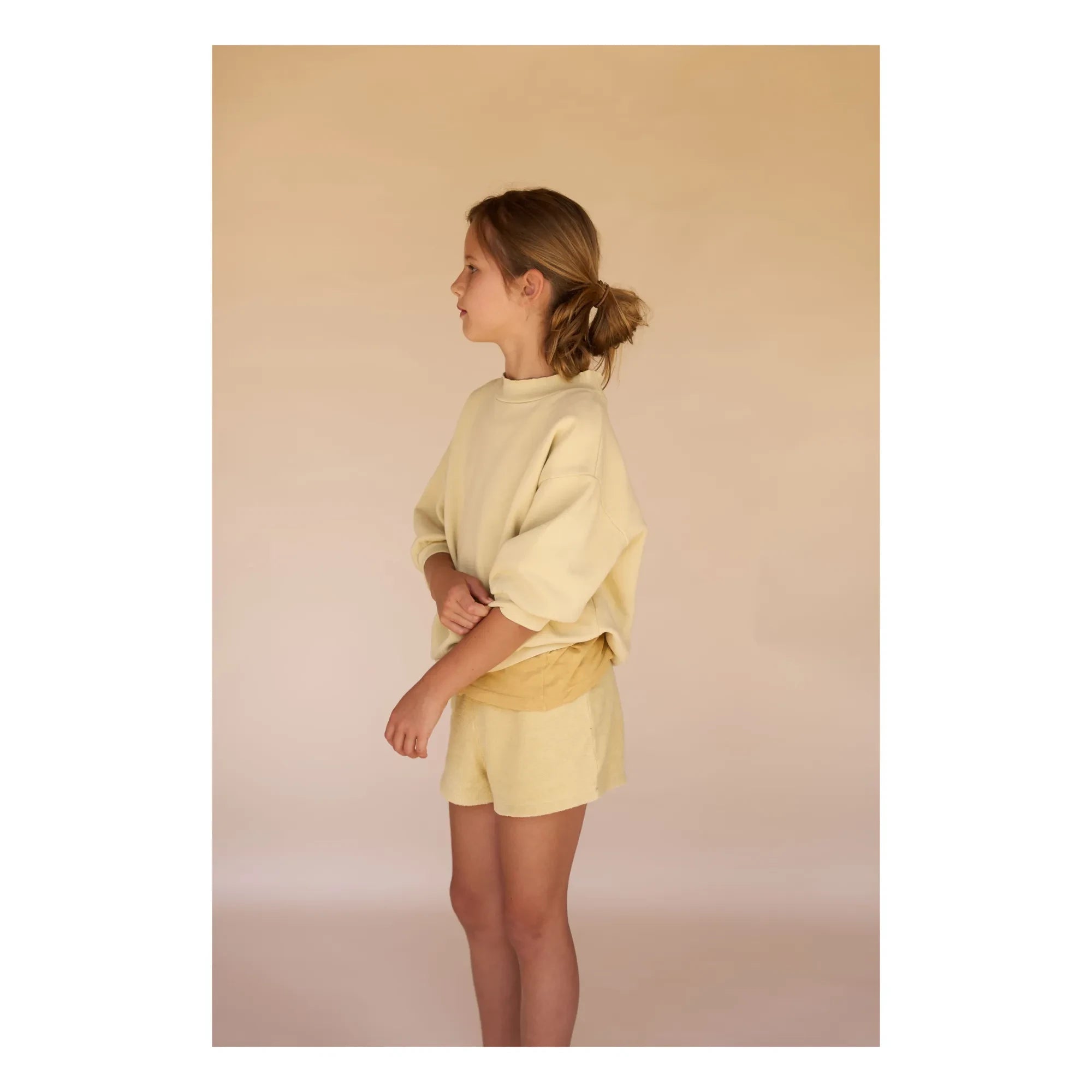 Longlivethequeen - Boxy sweatshirt | Pale yellow