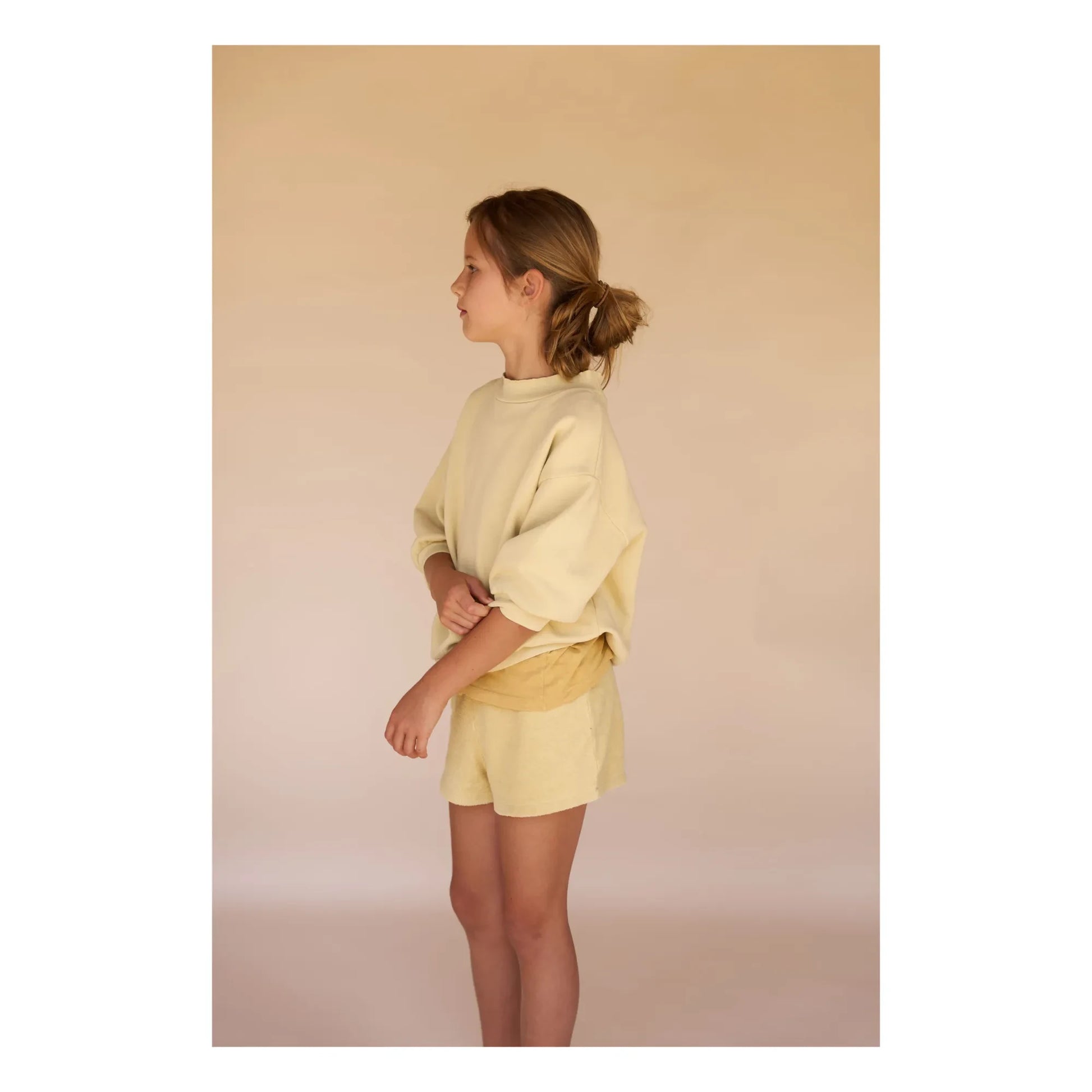 Longlivethequeen - Boxy sweatshirt | Pale yellow