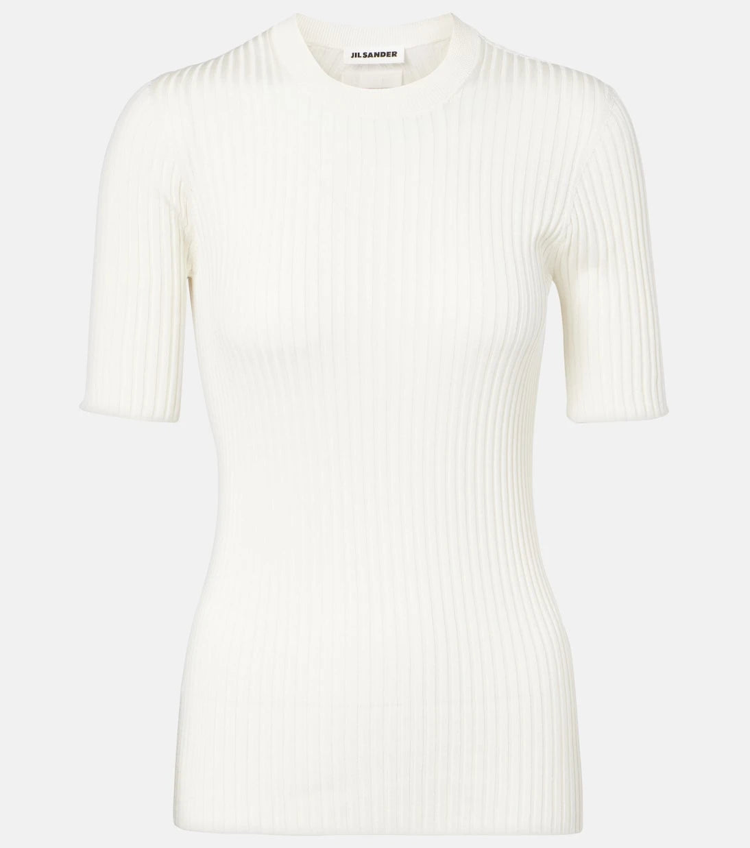 Jil Sander - Ribbed-knit silk sweater