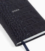 Mara Leather Croc-Embossed Panama 2026 Pocket Diary