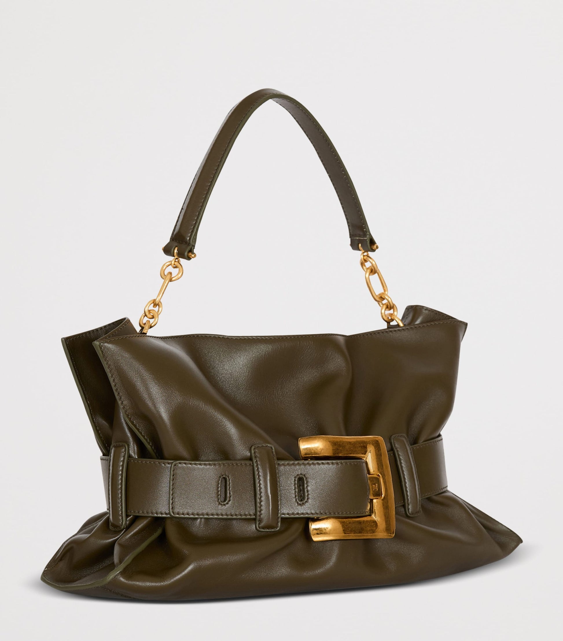 Medium Leather Anthem Shoulder Bag