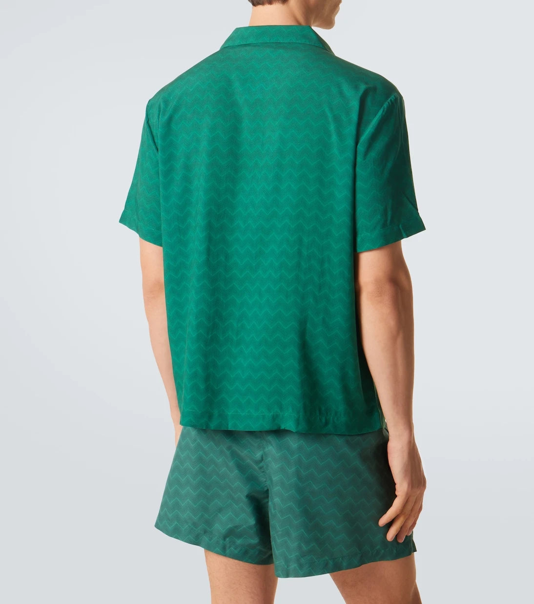 Missoni - Zigzag bowling shirt