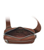 Aspinal Of London Leather Reporter Compact Belt Bag