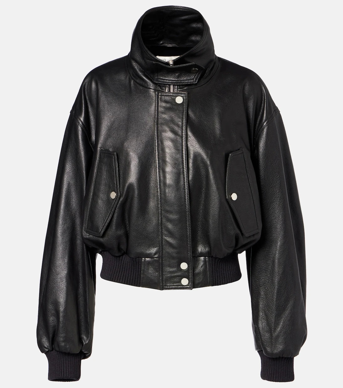 Nour Hammour - Briar leather bomber jacket