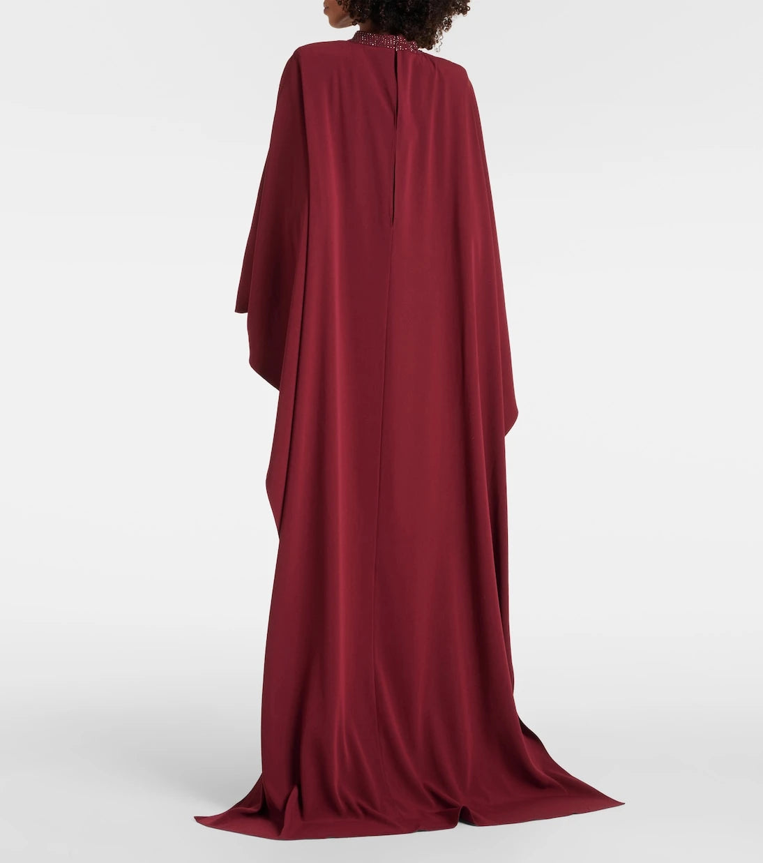 Roland Mouret - Caped crystal-embellished gown