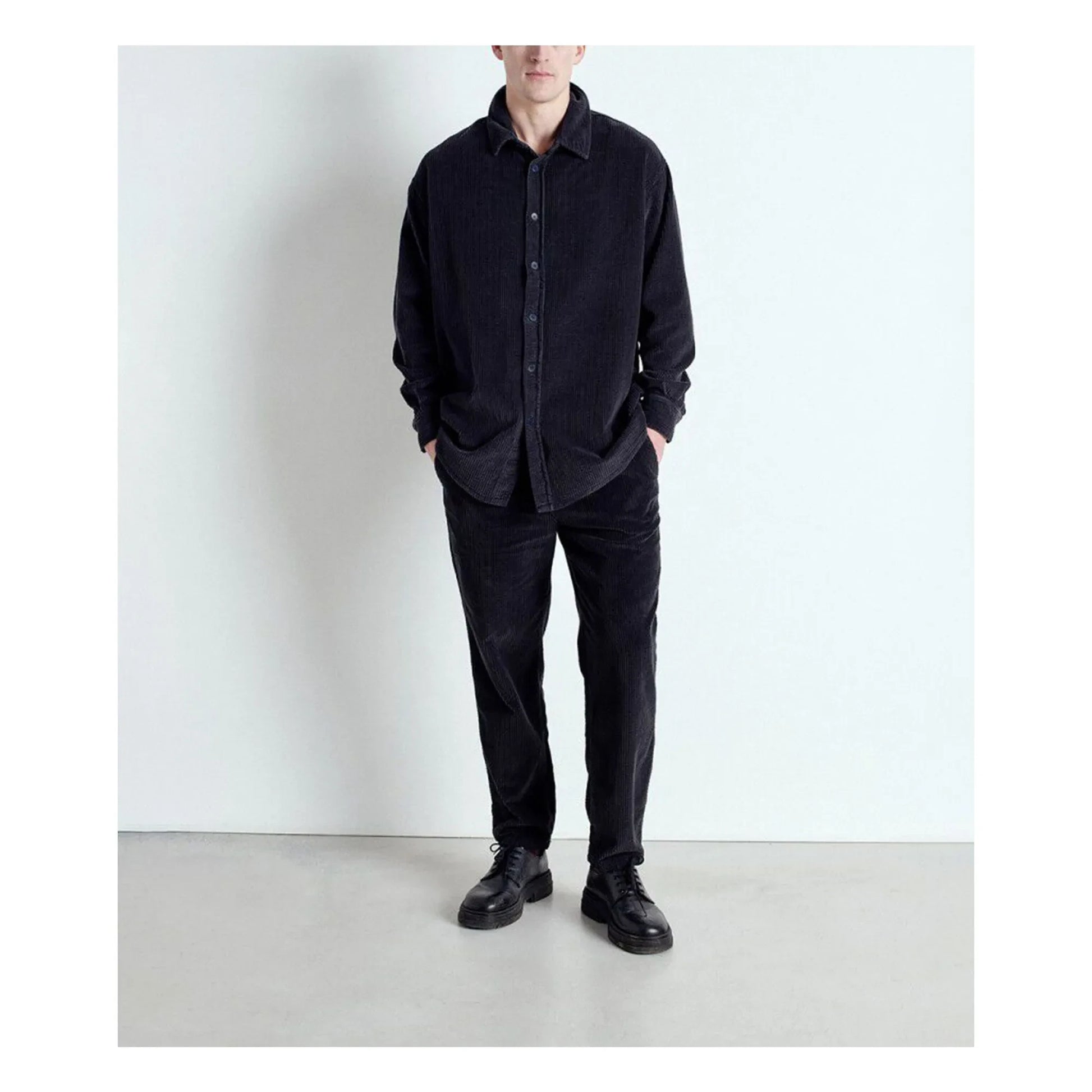 American Vintage - Padow Velvet Pants | Carbon