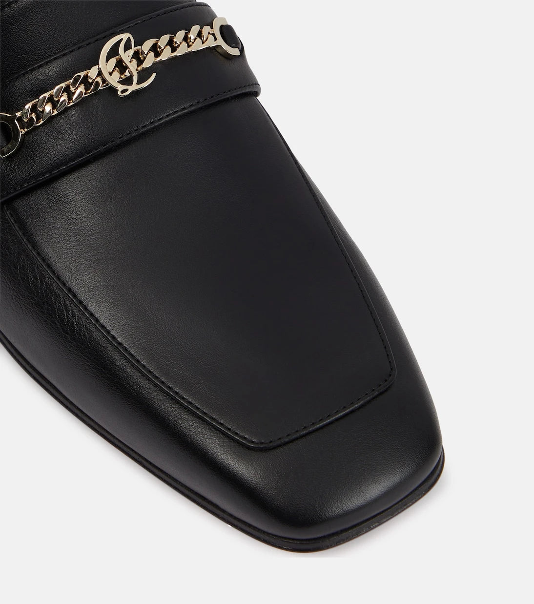 Christian Louboutin - MJ Moc leather loafers