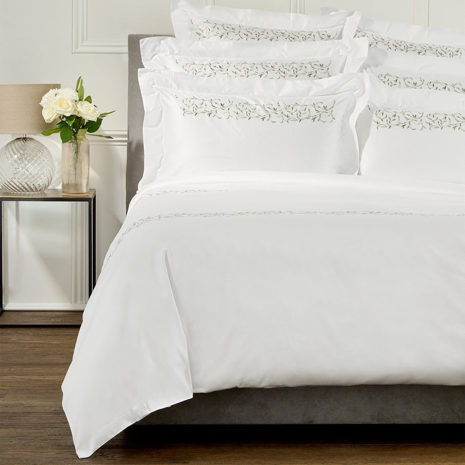 Tresco Embroidered King Duvet Cover Set (230cm x 220cm)