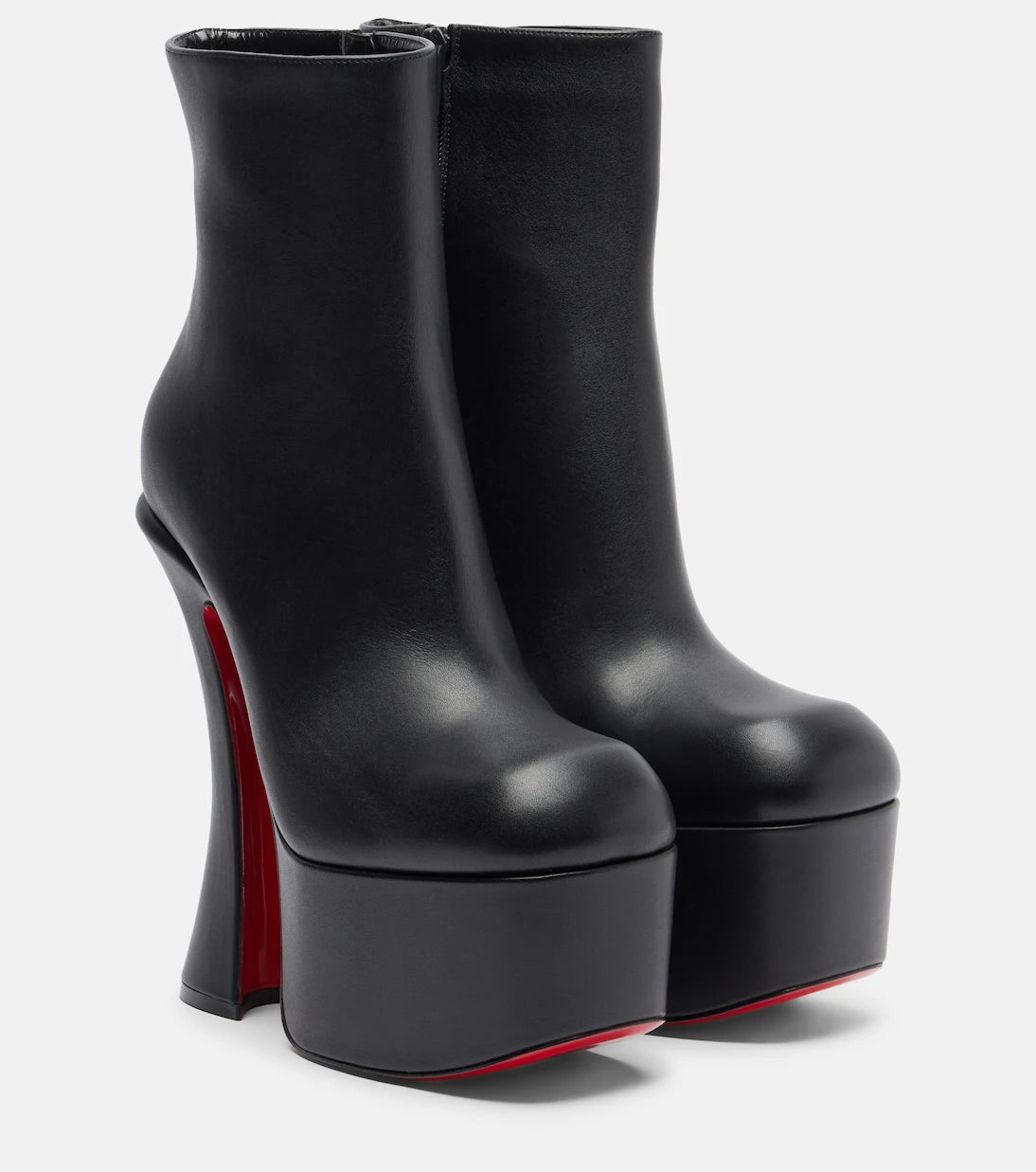 Christian Louboutin - Aquabootie 160 leather platform ankle boots