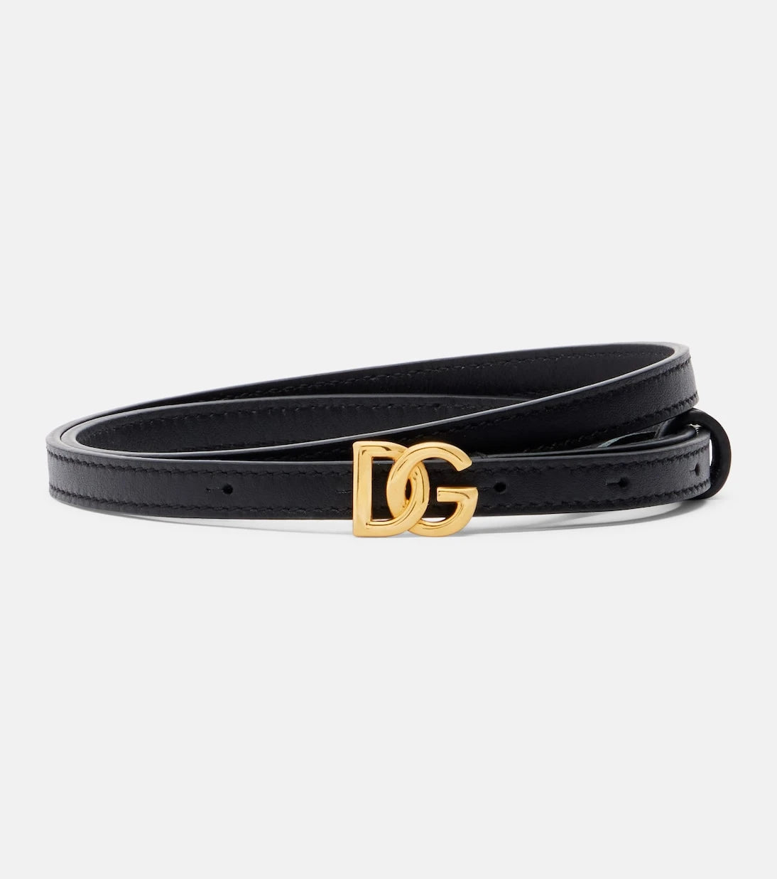 Dolce&Gabbana - DG leather belt