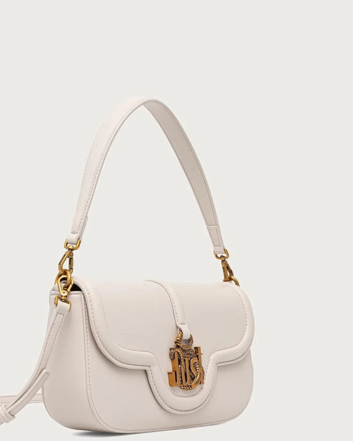 Just Cavalli suni deri kadın crossbody çanta