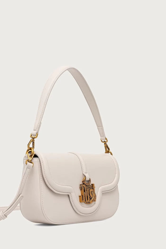 Just Cavalli suni deri kadın crossbody çanta