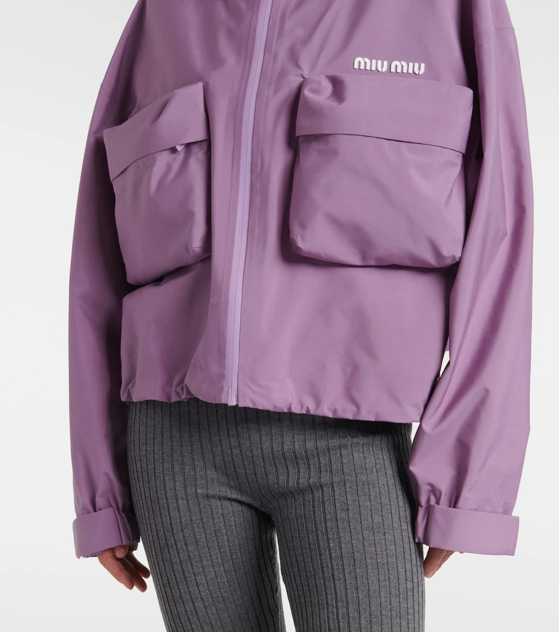 Miu Miu - Technical canvas jacket