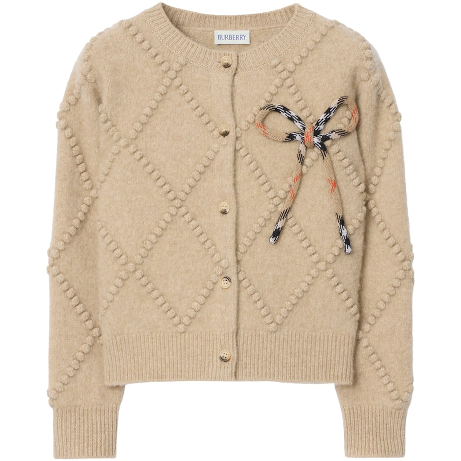 Burberry Kids Wool-Cashmere Cardigan (3-12 Years)